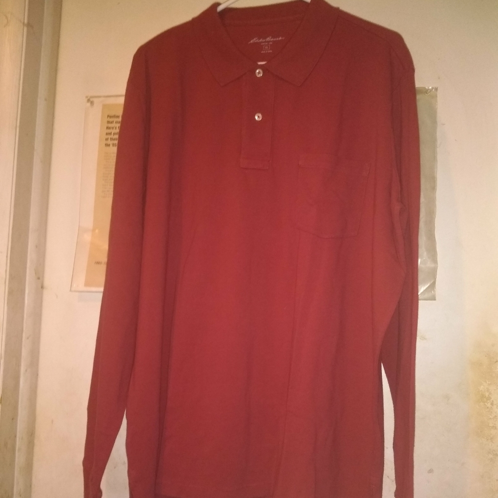Eddie Bauer Polo Shirt Size XL
